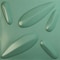 Ekena Millwork 19 5/8in. W x 19 5/8in. H Petal EnduraWall Decorative 3D Wall Panel Covers 2.67 Sq. Ft. WP20X20PLFSM - alternate 1
